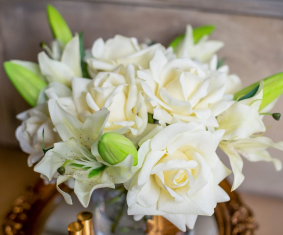 Ароматизированный букет роз и лилий Luxury Grand Bouquet 26X26X32 CM 5