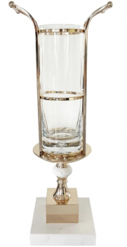 Ваза Cote Noire Gold Urn 36X26X71 CM