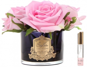 Букет из 5 роз ароматизированный Rose french pink 17X17X17 CM