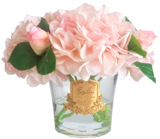 Гортензии с бутонами роз ароматизированные Hydrangeas Rose Buds 17X17X21 CM pink blush 1
