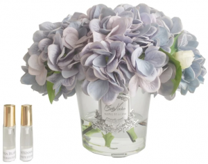 Гортензии с бутонами роз ароматизированные Hydrangeas Rose Buds 17X17X21 CM blue