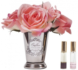 Букет роз ароматизированный Rose Bouquet 17X17X21 CM White peach