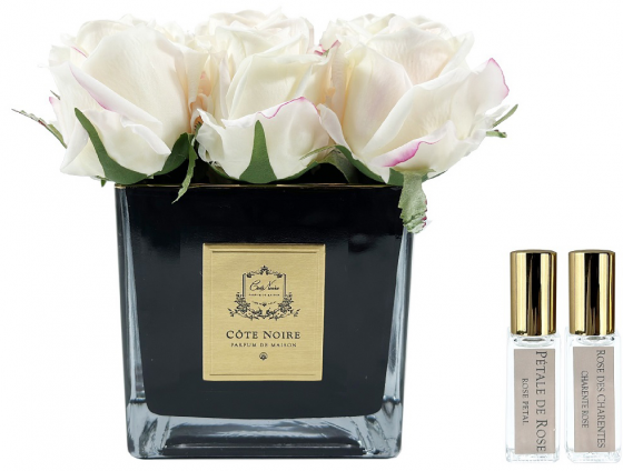 Аромадифузор в виде букета из девяти роз Rose Bud Pink Blush 11X11X16 CM 1