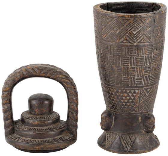 Декоративная ваза Roffe 15X15X45 CM 2