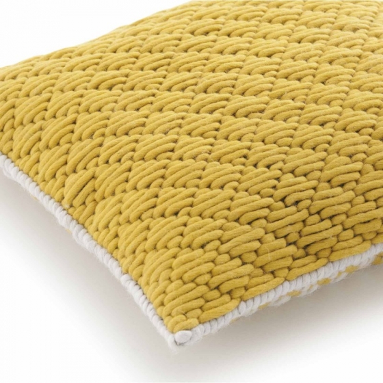 Декоративная подушка Silai Cushion 50X50 CM желтая 3