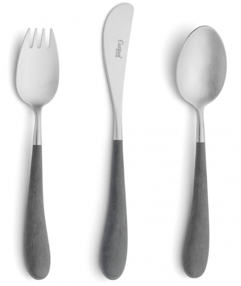 Комплект детских столовых приборов Alice Grey 1
