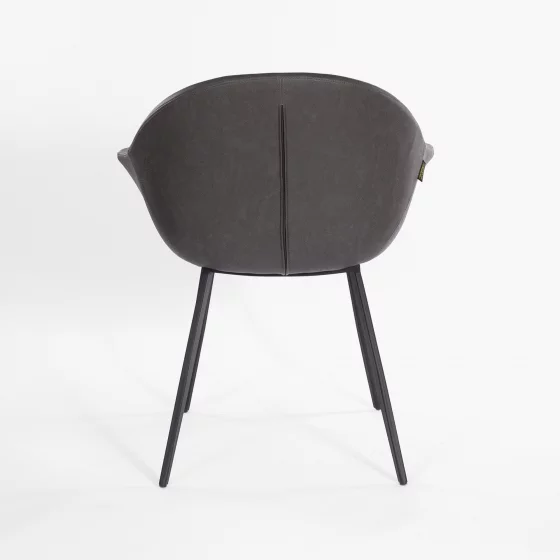 Стул Бордо темно-серый из экокожи 67X61X79 CM 5