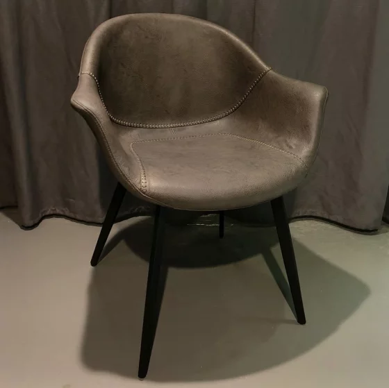 Стул Бордо темно-серый из экокожи 67X61X79 CM 8