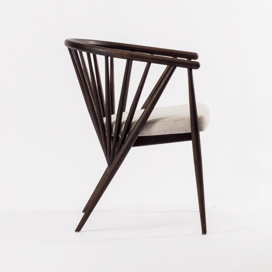 Стул Монтепульчано светло-серый 61,5X58X76 CM 3