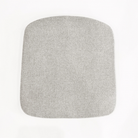Подушка на стул Страсбург серая ткань 47X51.5X3 CM 1