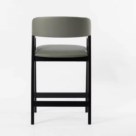 Полубарный стул Челси оливковая экокожа 51X59X88.5 CM 5