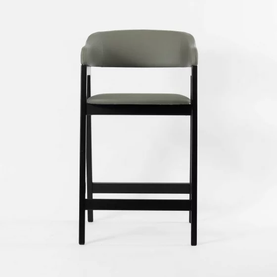 Полубарный стул Челси оливковая экокожа 51X59X88.5 CM 2