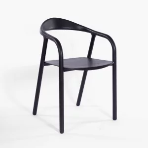 Стул Лугано дуб тон черный 51X55X78 CM