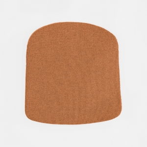 Подушка на стул Лугано кирпичная ткань 45X46,5X3 CM