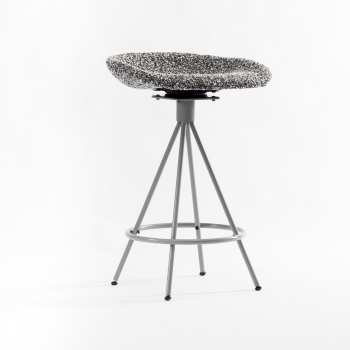 Полубарный вращающийся стул Кобе 48X46X72 CM