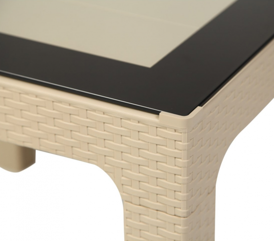 Стол пластиковый Arizona 90X90X76 CM 2