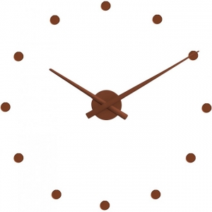 Настенные часы OJ Ø50 CM коричневые