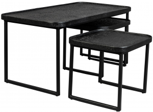 Комплект столиков Winston 80X45X40 / 36X36X33 / 36X36X33 CM