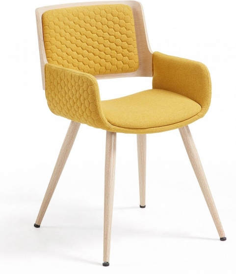 Стул Andre 52X58X79 CM горчичный 1