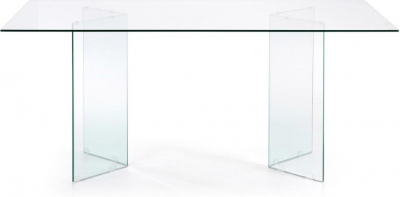 Стеклянный обеденный стол Burano 180X90X78 CM 2