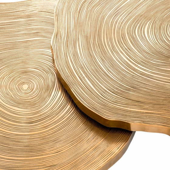 Комплект из двух столиков Thousand Oaks 85X85X34 / 95X95X41 CM 6