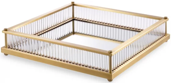 Декоративный поднос Cora 40X40X9 CM 2
