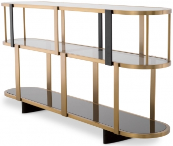 Низкий стеллаж Clio Round 180X38X90 CM