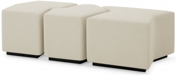 Комплект из трёх табуретов Filbert 52X51X46 / 60X51X46 / 70X51X46 CM