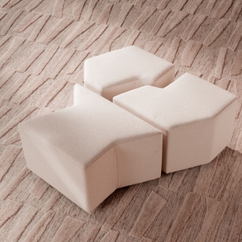 Комплект из трёх табуретов Filbert 52X51X46 / 60X51X46 / 70X51X46 CM