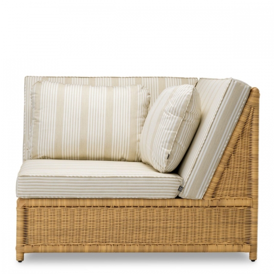 Уличное модульное кресло Hampton corner 114X114X88 CM 3