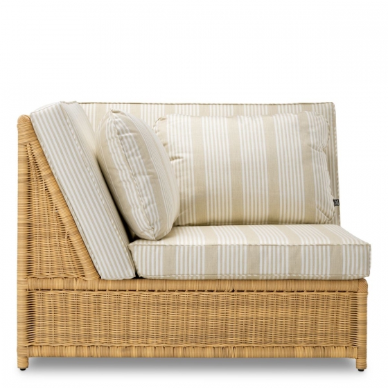 Уличное модульное кресло Hampton corner 114X114X88 CM 4