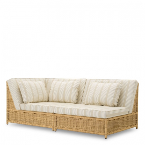 Уличное модульное кресло Hampton corner 114X114X88 CM 9