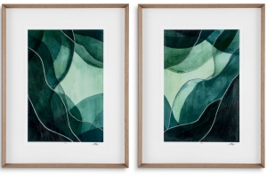 Набор из двух художественных постеров Tide Source by Grace Popp 68X88 / 68X88 CM