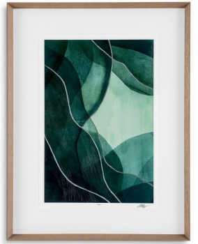 Набор из двух художественных постеров Tide Source by Grace Popp 68X88 / 68X88 CM