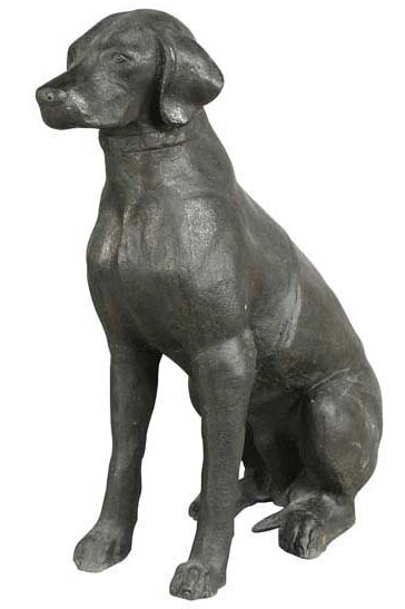 Скульптура Labrador 28X57X70 CM 1