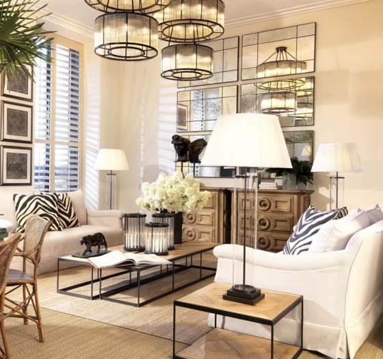 Зеркало Mountbatten 70X110 CM 3