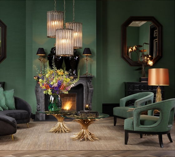 Журнальный стол Bonheur 90X90X43 CM 5