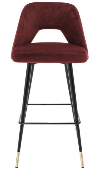 Барный стул Avorio 50X50X100 CM красный 3