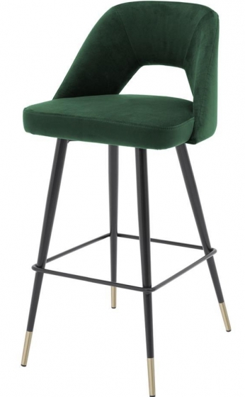 Барный стул Avorio 50X50X100 CM зелёный 1