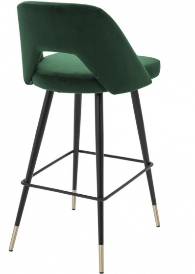 Барный стул Avorio 50X50X100 CM зелёный 2