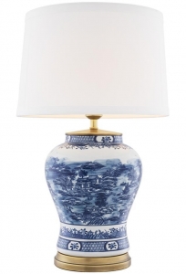 Настольная лампа Chinese Blue 45X45X75 CM