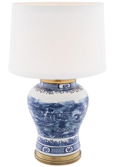 Настольная лампа Chinese Blue 45X45X75 CM 2