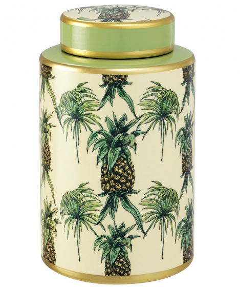 Набор из трёх декоративных ваз Pineapple 21X21X40 / 16X16X37 / 16X16X26 CM 6