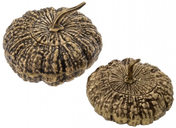 Шкатулки Citrouille 23X23X13 / 19X19X13 CM