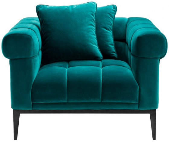 Кресло Aurelio 102X98X69 CM цвета зеленой морской волны 2