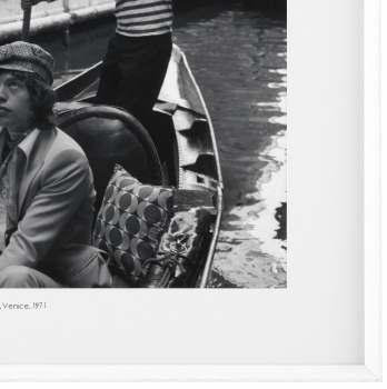 Постер Mick Jagger Venice 1971 103X83 CM