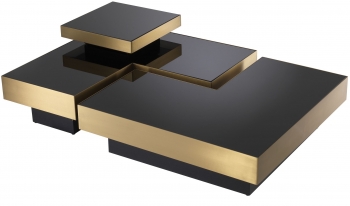 Комплект столиков Nio 80X80X23 / 80X80X23 / 40X40X10 / 40X40X10 CM