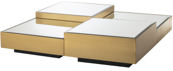 Набор столиков Esposito 60X60X26 / 60X60X26 / 60X60X20 60X60X20 CM