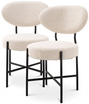 Комплект из двух стульев Vicq 53X59X84 / 53X59X84 CM