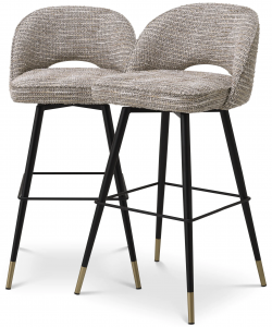 Комплект из двух барных стульев Cliff 51X52X103 / 51X52X103  CM